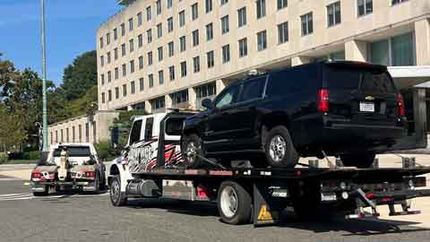 Military Vehicle Towing Northern VA