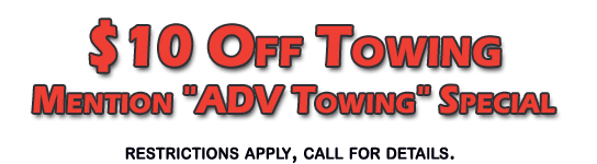 towing discount price